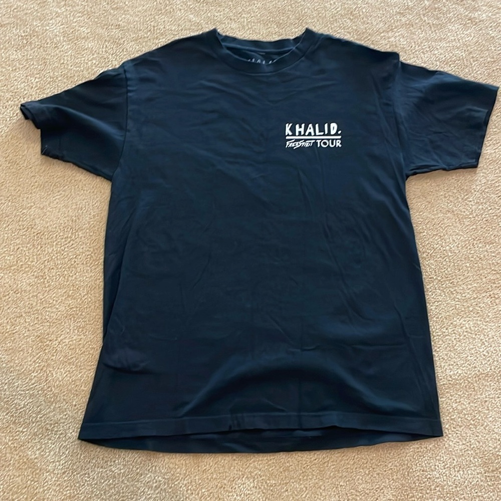 Khalid Free Spirit Tour T Shirt Size Large